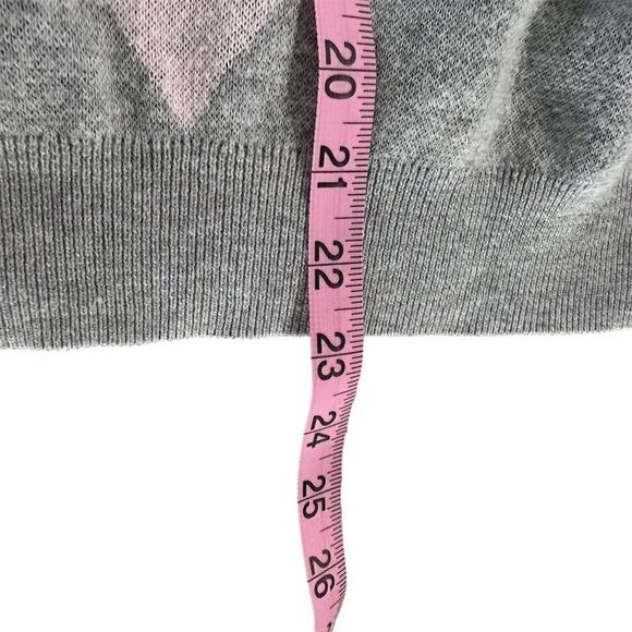 Old Navy Women's M Gray Color Block Mock Neck Long Sleeve Sweater - Picture 7 of 8